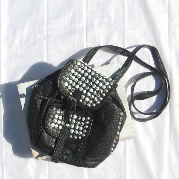 Free People Handbags - Free People Mini Leather Backpack